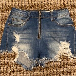 Jean shorts